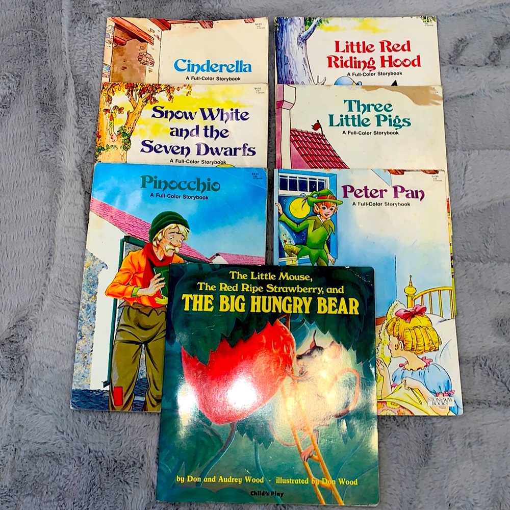 VINTAGE JUMBO CHILDREN’S BOOKS